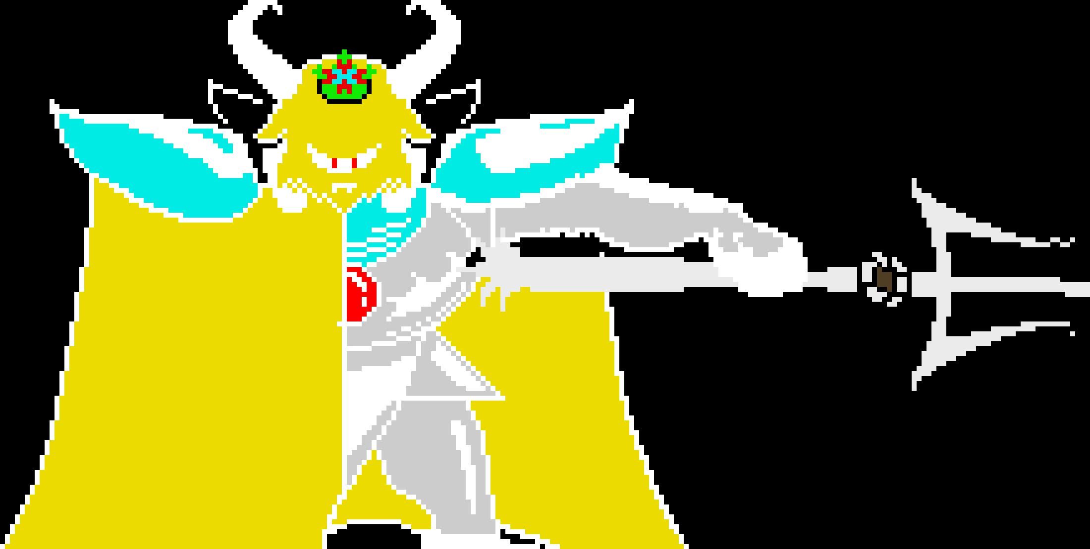 HyperTale Asgore Battle Sprite