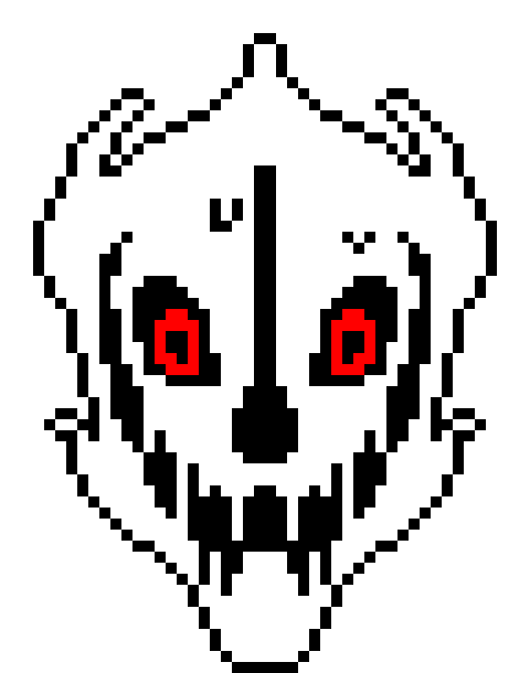 [4eb90c] ruins dust Gaster Blaster