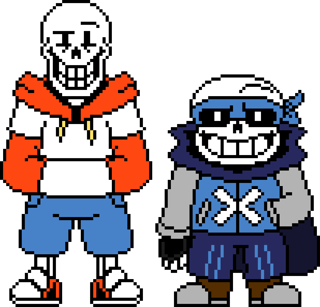 TS Underswap Sans and Papyrus