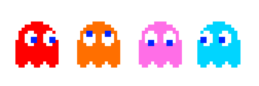 Pacman Ghosts