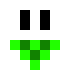 [763828] masked face green