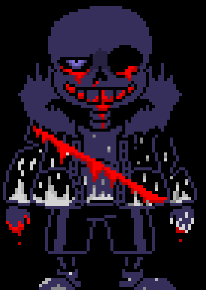 [9e44ac] *(You saw humans, that seemed happy?) -Sans