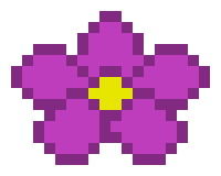 [9664c4] Purple Flower