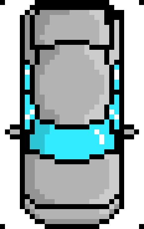 [c8ca52] pixel car_grey