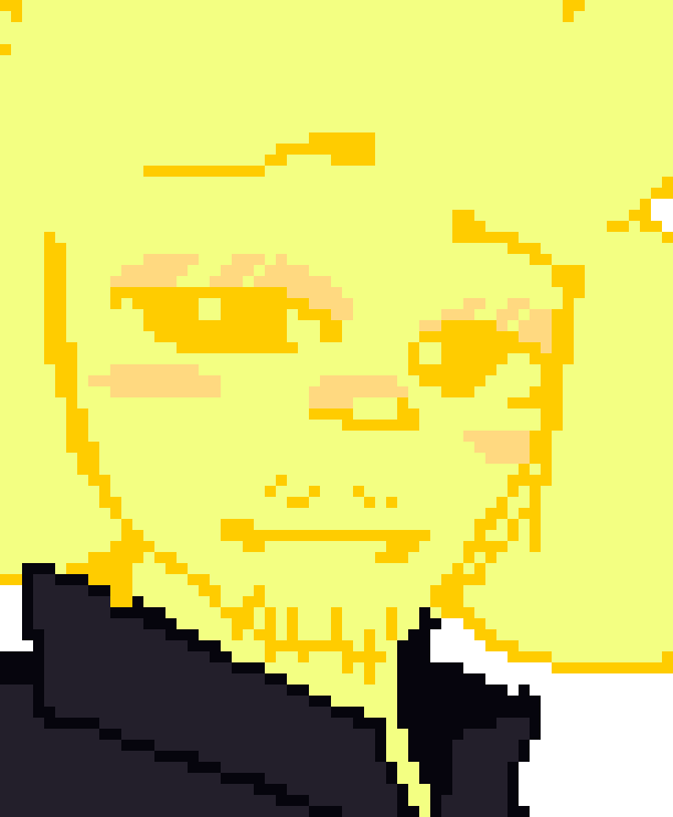 Fixed his face hair