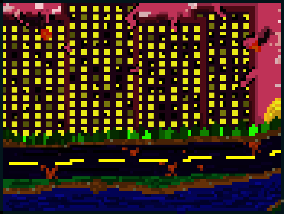 [fd1469] DVG 480 x 360 Canvas  start of city 9