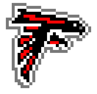 [d36155] Atlanta Falcons Logo