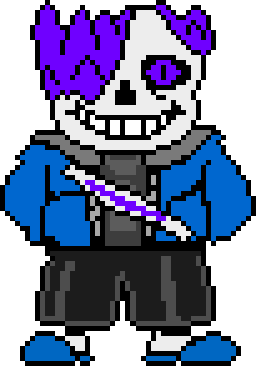 [9664c4] OtherTale Sans Purple Flame
