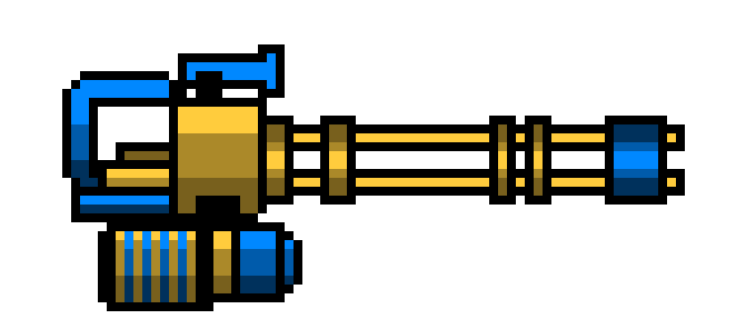 Super Gold Minigun Blue (not by the same person as the super minigun)