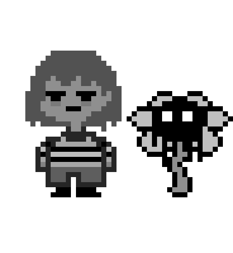 [b047d8] fellcore frisk. and flowey