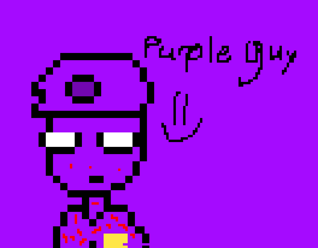 [9664c4] purple guy with blood on him