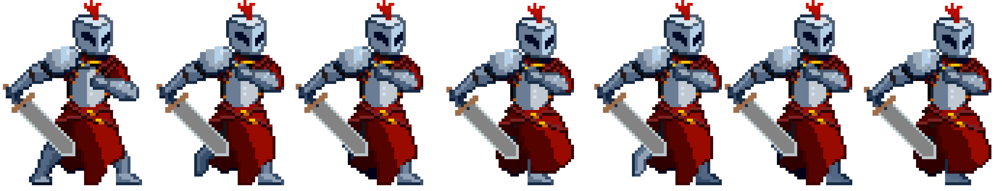 [816187] Knight Walking Sprite