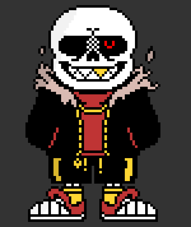 [0b6637] Fell Sans sprite