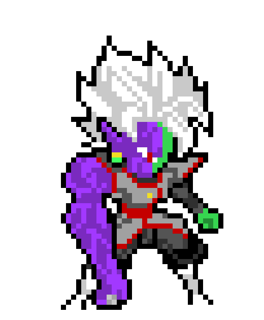 [a662d6] Fusion Zamasu (Half - Corrupted)