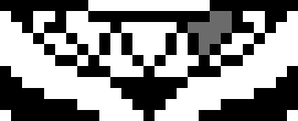 [63ceb7] And if your talking about THAT, black triangle... No... That`s not even close... Look up EvilWorld Sans... You`ll see, what it is... Just, a marking...