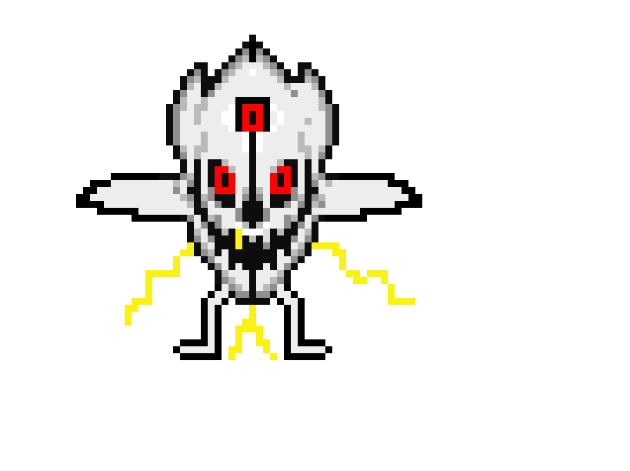 Outertale Gaster Blaster
