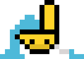 [5395b9] Exploded Golden Toilet