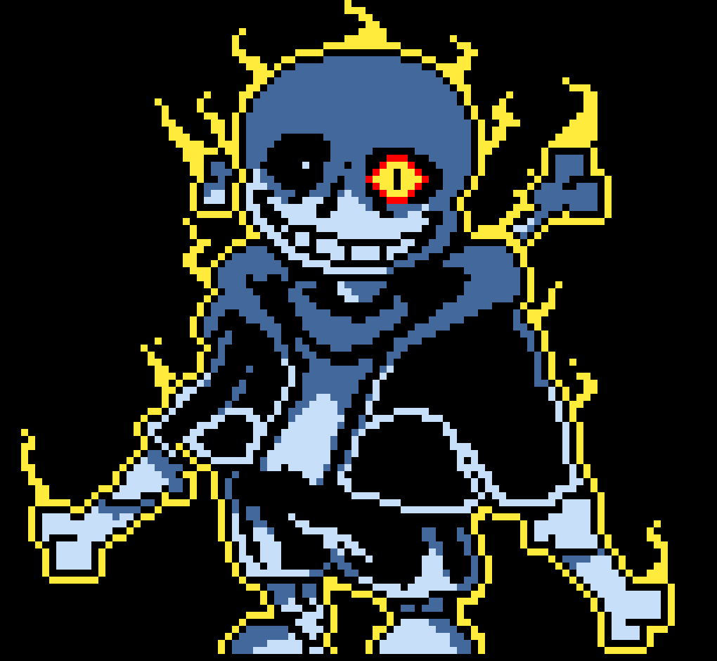 [2fbf6b] Redrawn by CT and then I made the flames bones and eye and shaded some things and stuff but I could improve it.