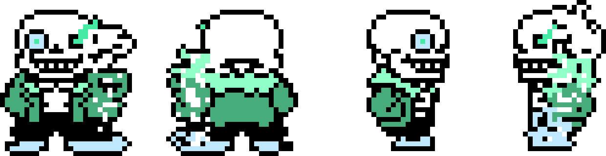 [4e54c0] Drafttale Sans Sprite Sheet