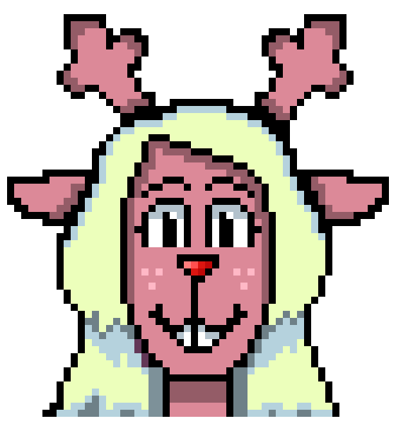 [b47679] Noelle Face Coloured(Dark World)