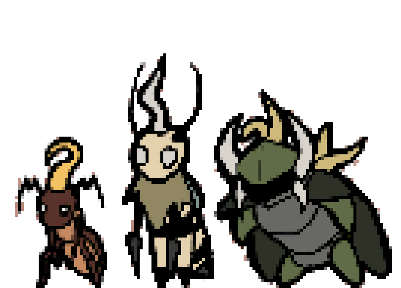 [990543] Zombiant, Zombee, Zombeetle (Free to Use) (Bug Fables)