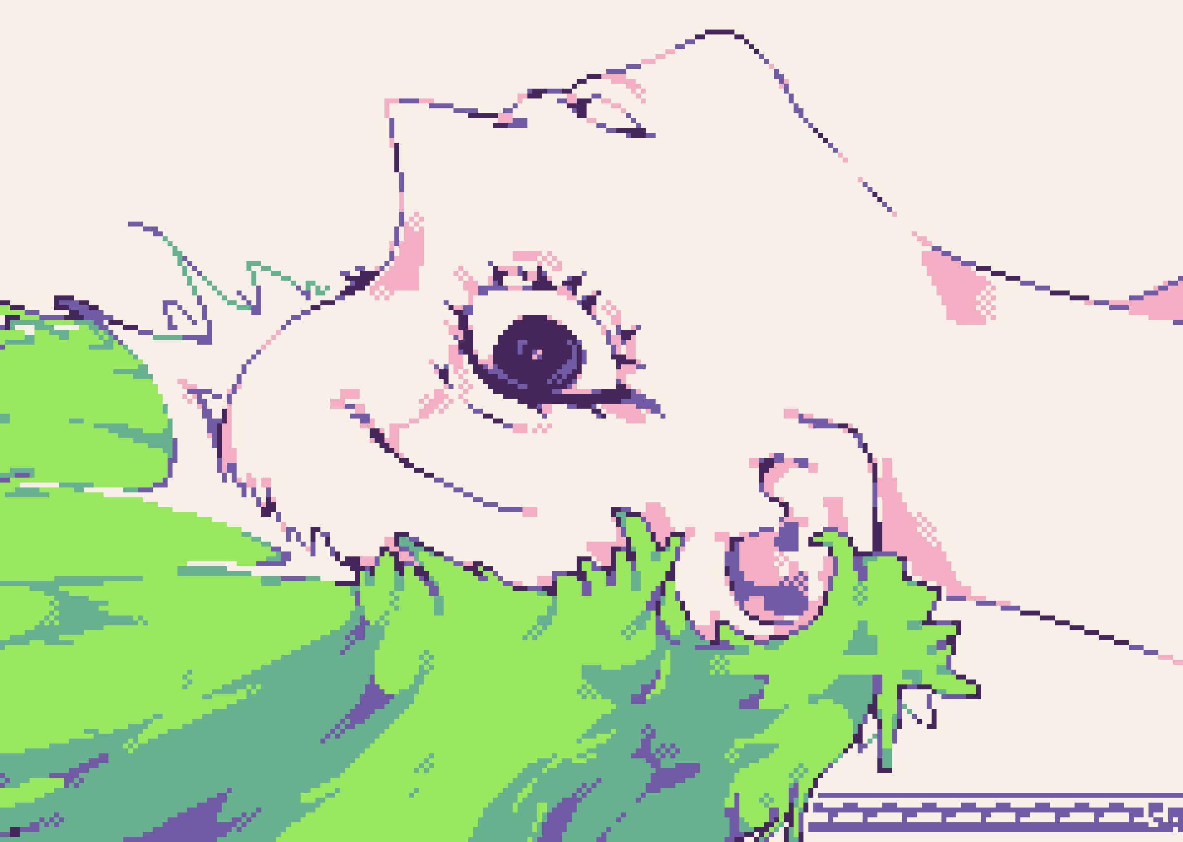 [8426a8] adding unnecessary colors (usually for realism i find) but restricted pallates are good for understanding color and values, start w grays then use abstract whgenever you want