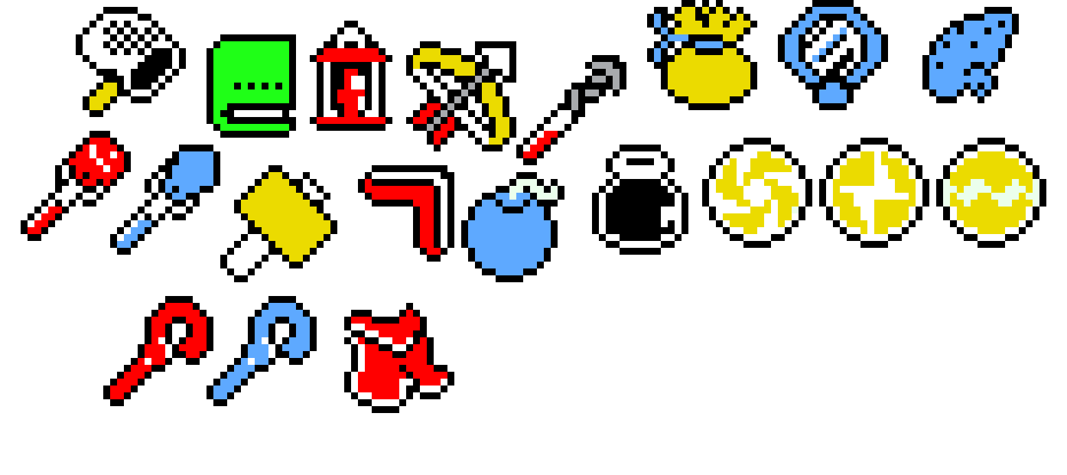 [9664c4] Items!!!