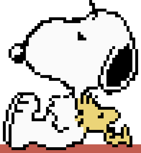 [bd2fd1] Snoopy & WoodStock