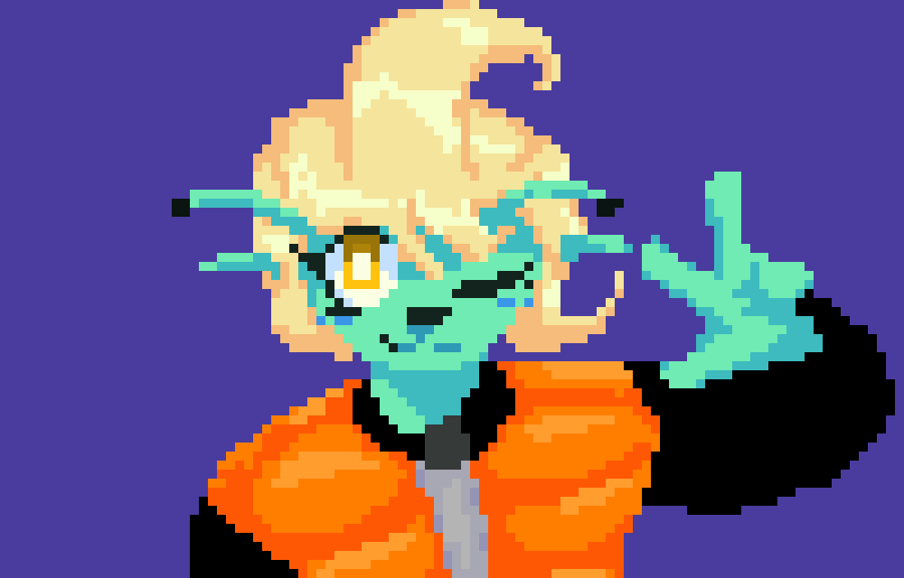 [236914] you guys cant see my hands when i draw pixel art so i assume they havent noticed