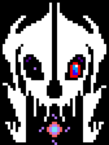 [8e0f5c] Dust! Gaster-Blaster (Charging)