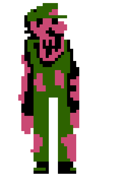 [aa1448] Luigi.smb- true form crispified resprite