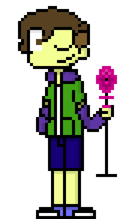 [a81234] -blocks chris with staff-