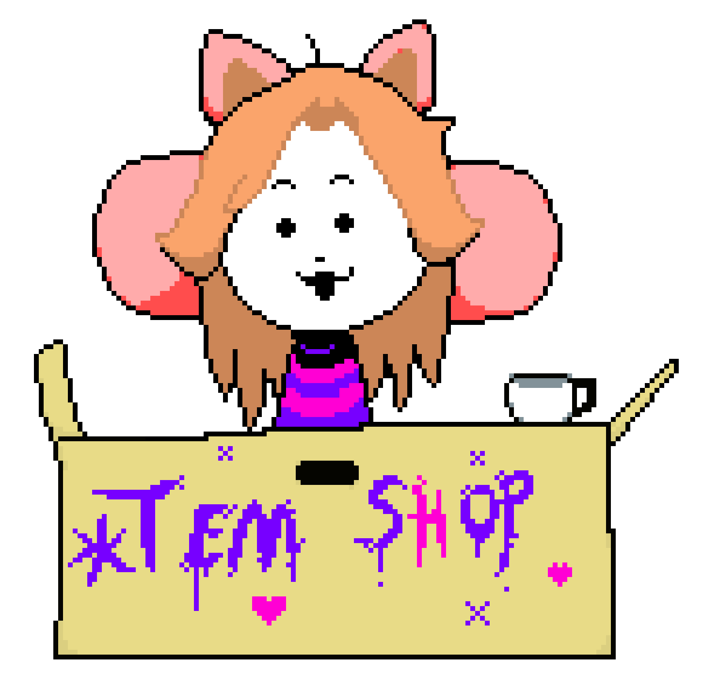 [f41a2f] cute temmie recolor