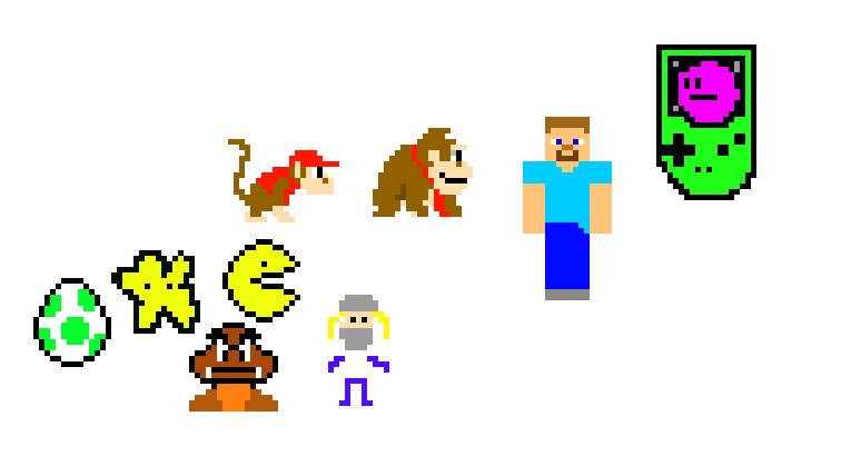 [fae5d4] Video Game Art