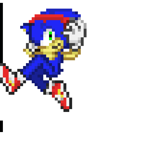 [956cb9] Modern Sonic w/ Headphones - By APLAWESOME