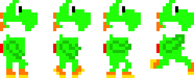 [9664c4] Yoshi Sprites