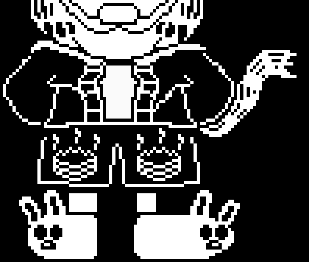 [88c0e4] Garfield the cat in sans mode 