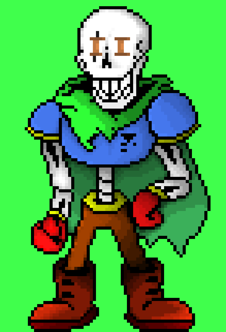WarpedArraTale Papyrus | There... Done... -Terrie