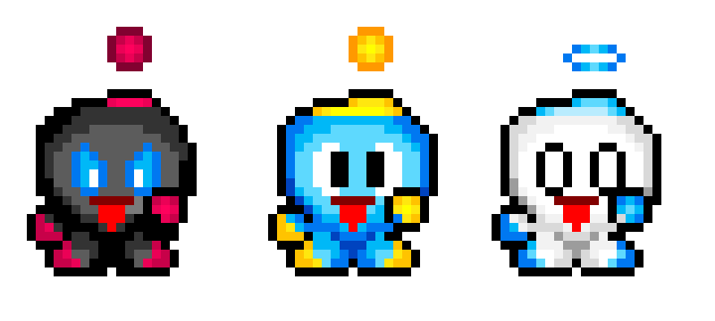 [9664c4] Sonic & Tails: Friendship Heart Havoc - Normal, Dark & Hero Chaos