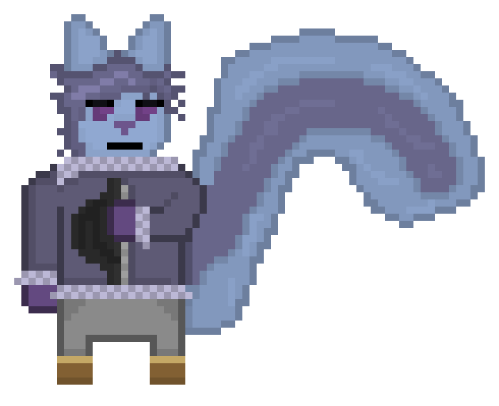 [1360cd] Percy hat in hand sprite