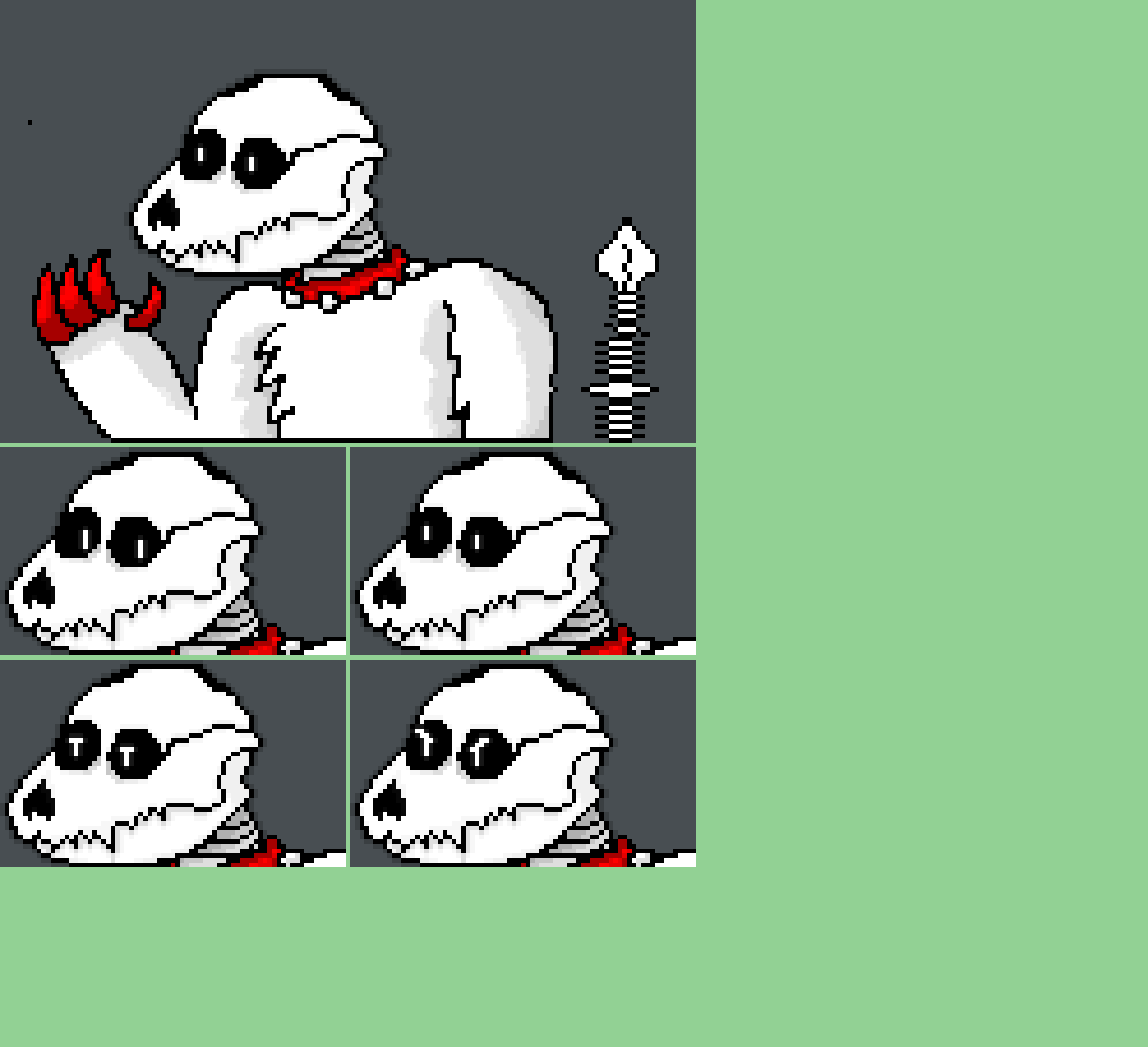 "There a better palette, but not a better version of skeletal Terrie..... I`m never gonna finish this...]]