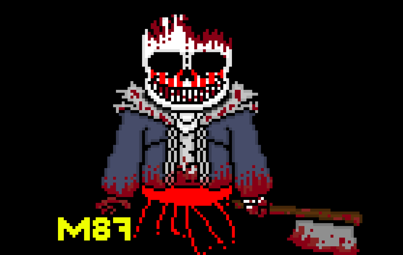 [e8cb42] i have a surprise for Gaster Sans  - Ghostly Terror Sans