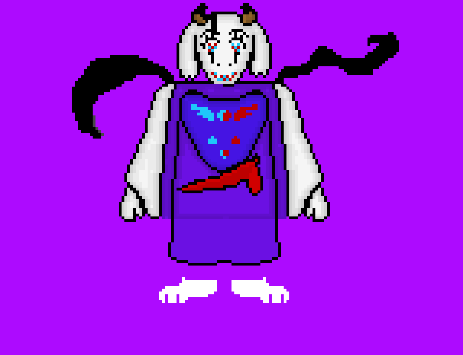 [23450e] corrupttale Toriel sprite