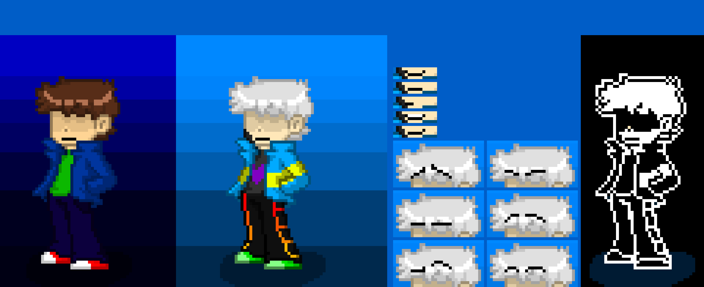 BoarderKris: Battlesprite (attempted, anyways), Normal, Normal 2 & Facial Expressions.