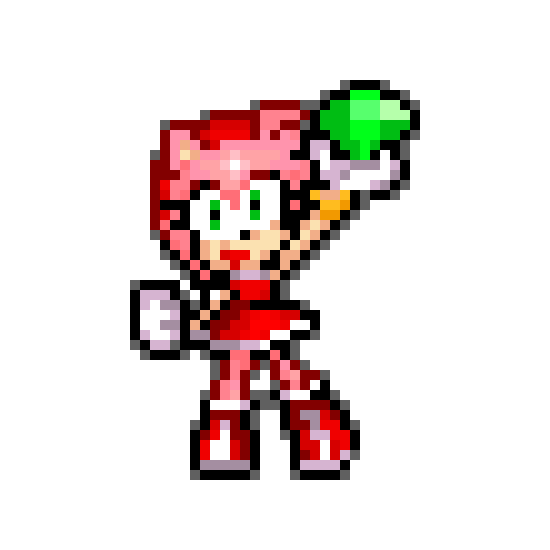 Sonic & Tails: Friendship Heart Havoc - Amy