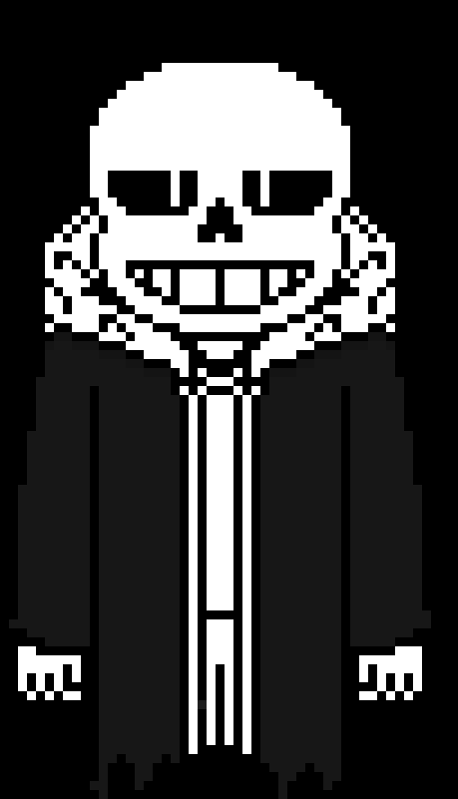 [65a7b9] *appears in front of the machine. It takes one look at the sans and then summons a blaster above the machine*