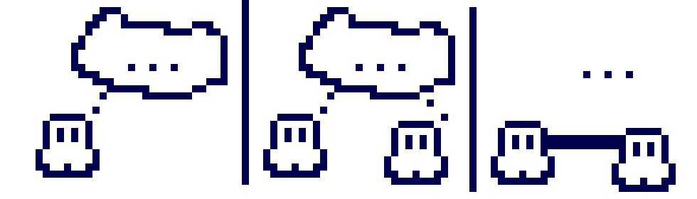 [34e3f5] so are runes like this: 1. being independently imagines concept (cloud is the natural barrier to the concept)  2. multiple beings collectively imagine concept 3. In a reality altering event, the concept becomes true (nat. barrier is broken) and the people who imagined it become connected architects