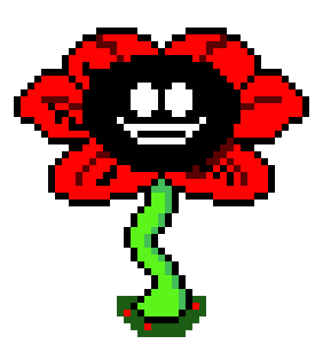 [8bcc27] RED!Flowey Sprite