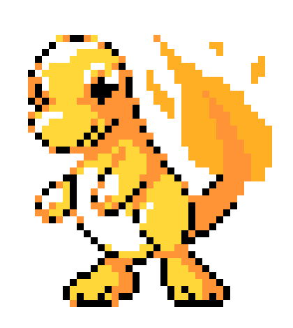 [9664c4] Shiny Charmander (R/B Style)