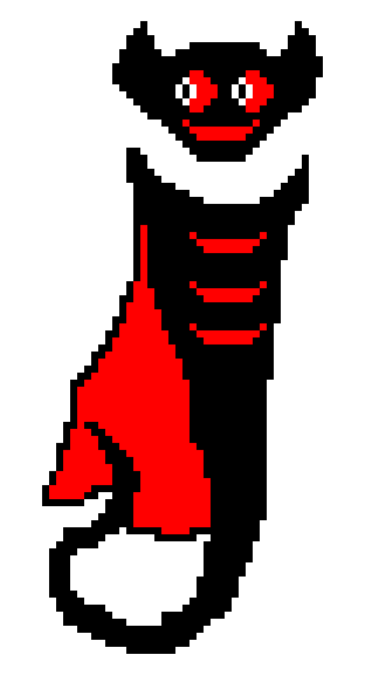 [9664c4] Zalgo Pixel art